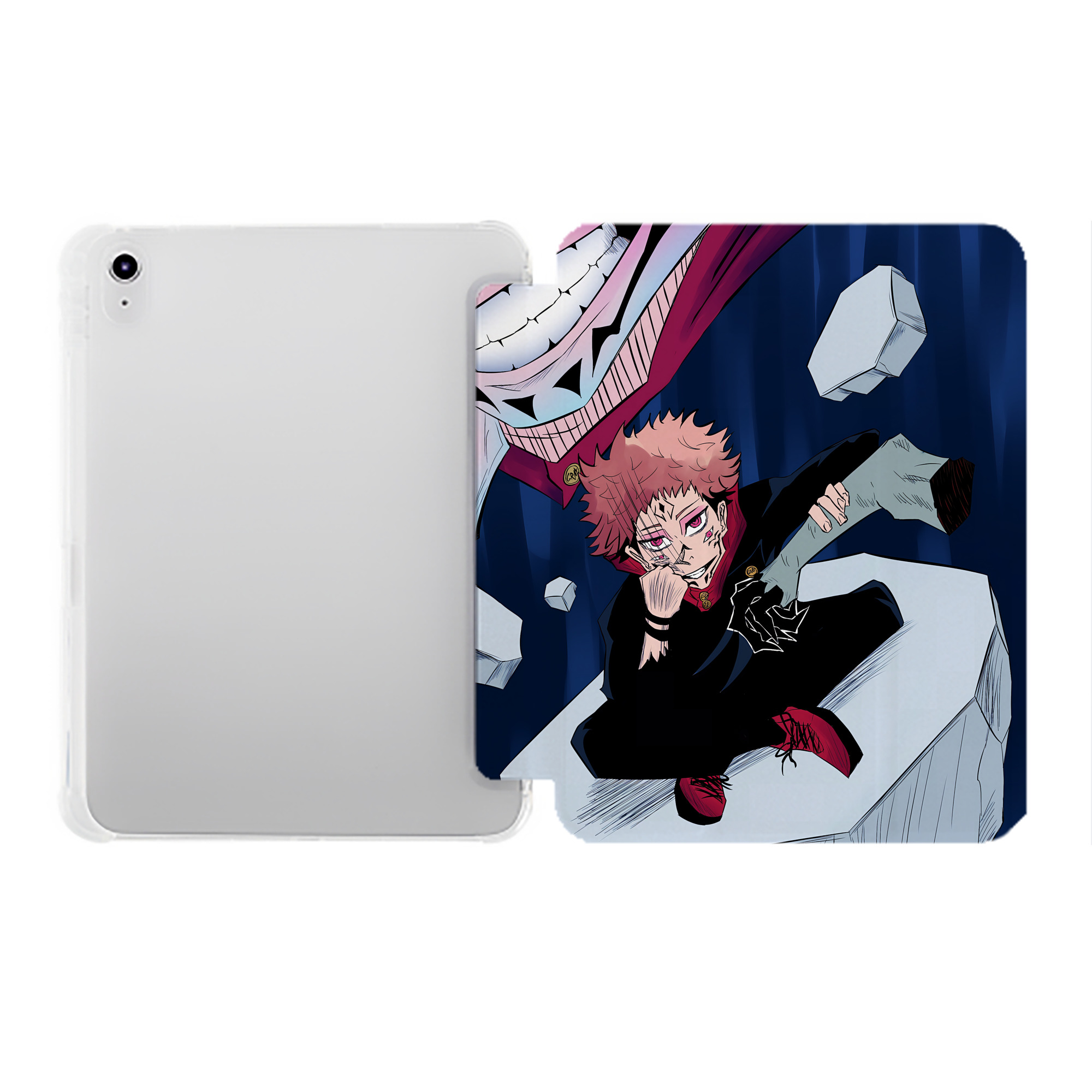 （画像用） SPY×FAMILY间谍家家酒 IPad ケース ペン収納付き 三つ折りスタンド PUレザー×シリコン 対応機種9.5/10.5/10.9インチ